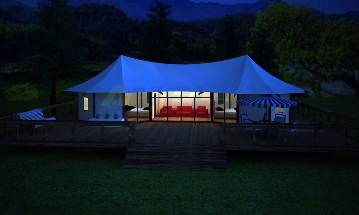 野奢双峰帐篷酒店